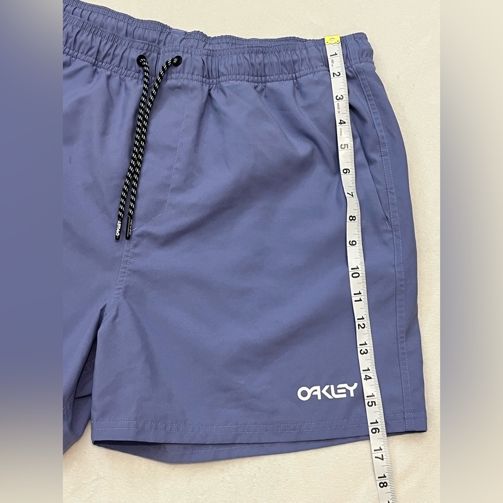 Oakley Hydrolix Regular Fit Men's Purple / Blue  Swim Trunks w Pockets Size XL - Picture 8 of 16